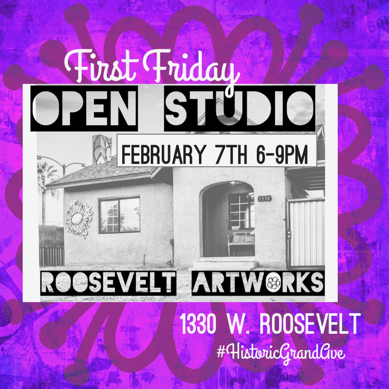 Open Studio: FIRST FRIDAY at Roosevelt ArtWorks gallery photo 1