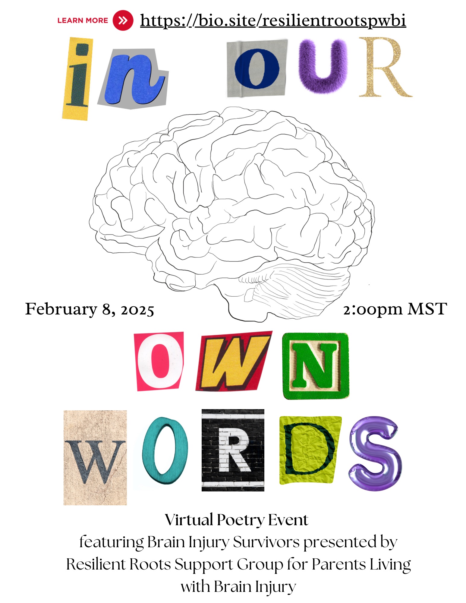 “In Our Own Words” Virtual Poetry Event gallery photo 1