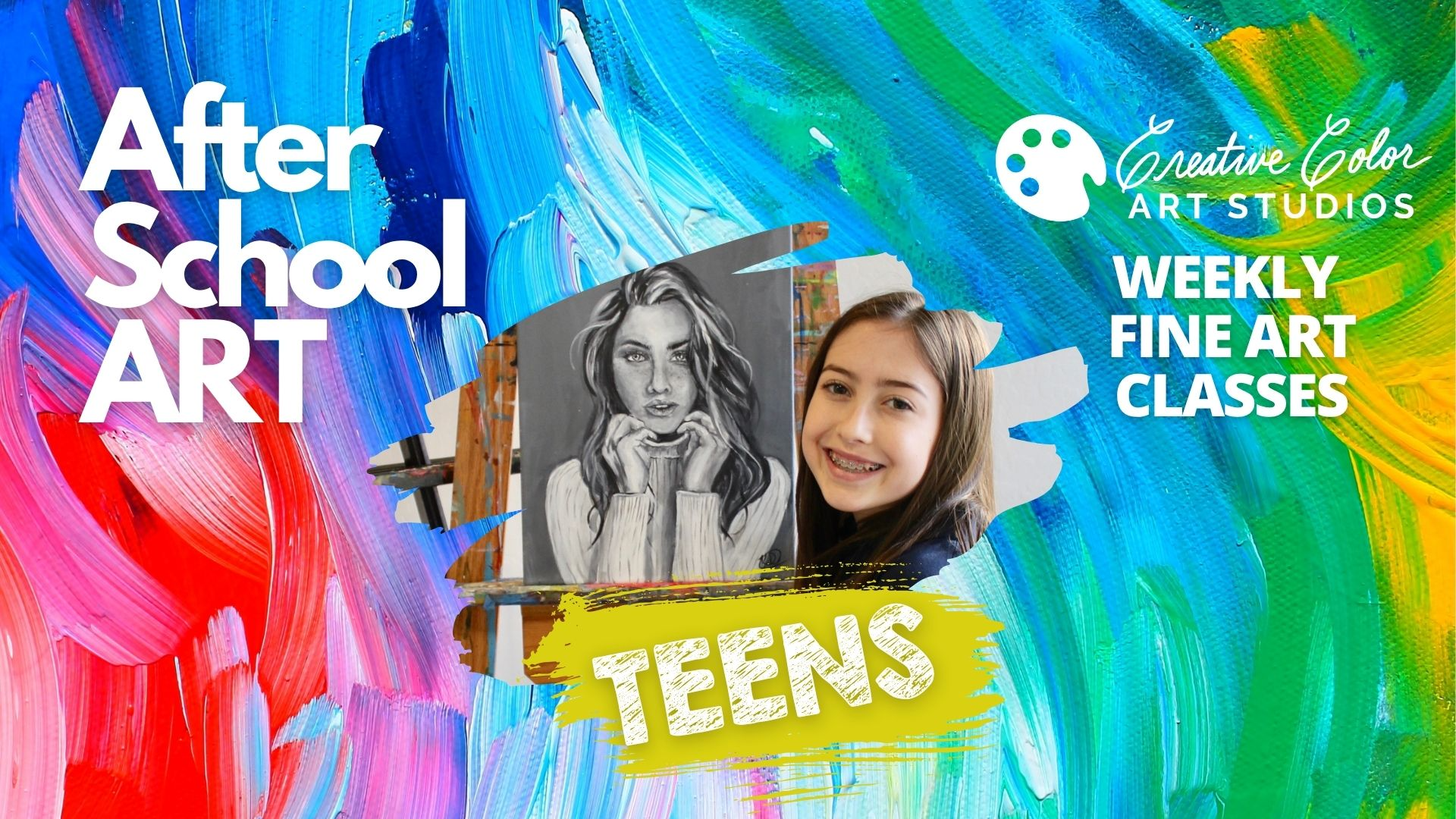 Tuesday After School Art - 8 Weeks (Teens)