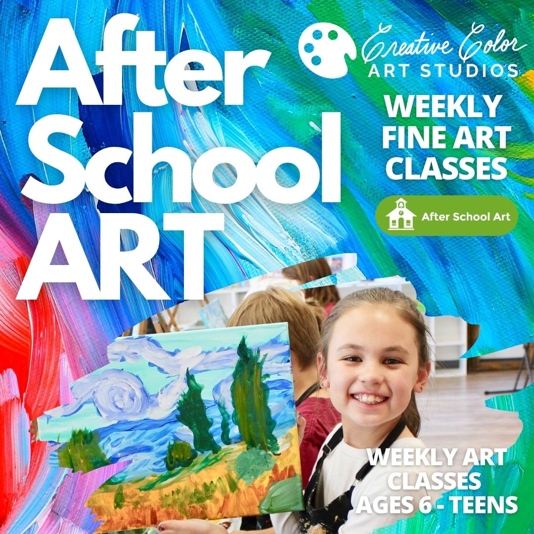 Wednesday After School Art - 8 Weeks (Ages 6-12)