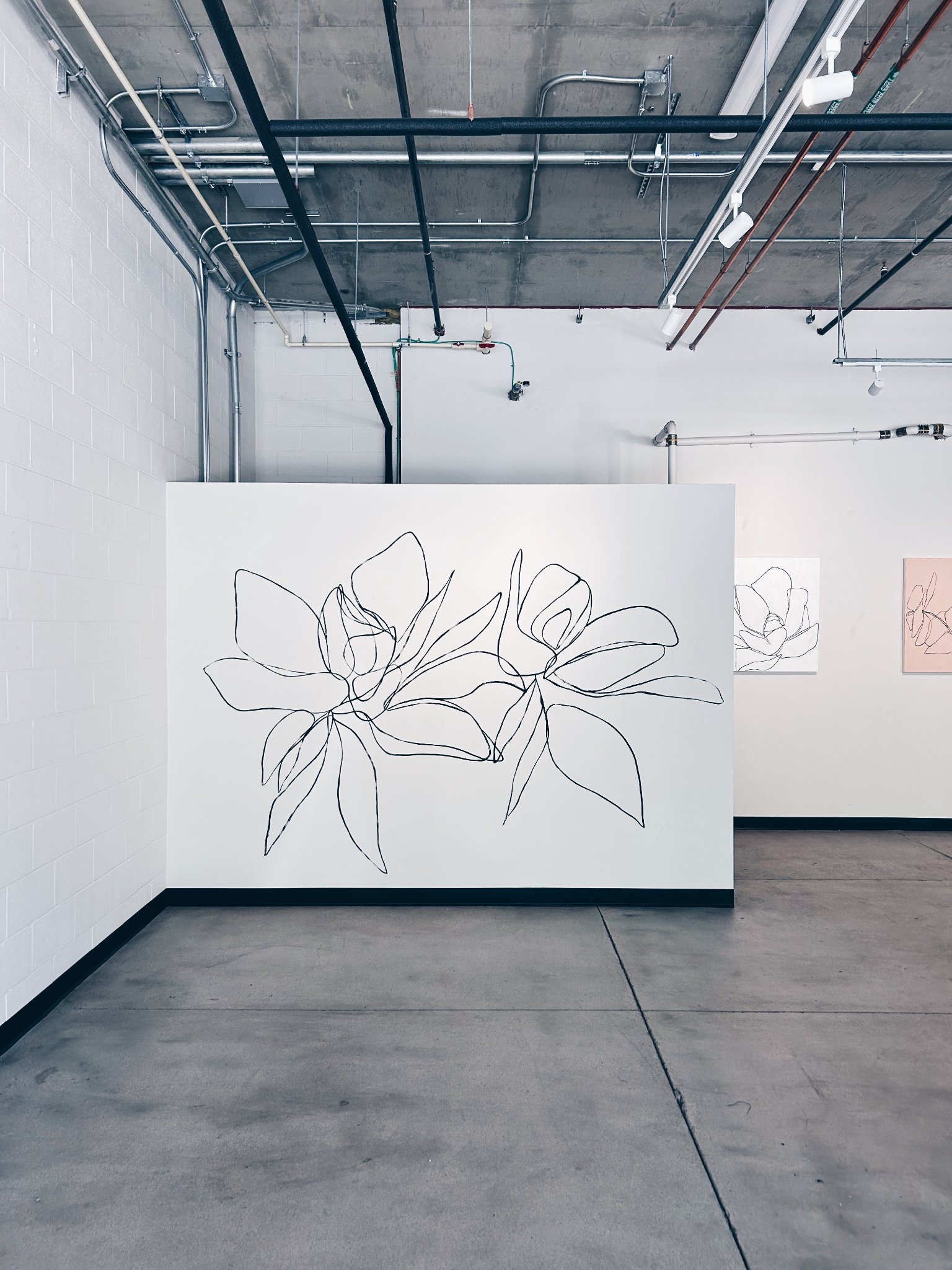 Magnolias Mural