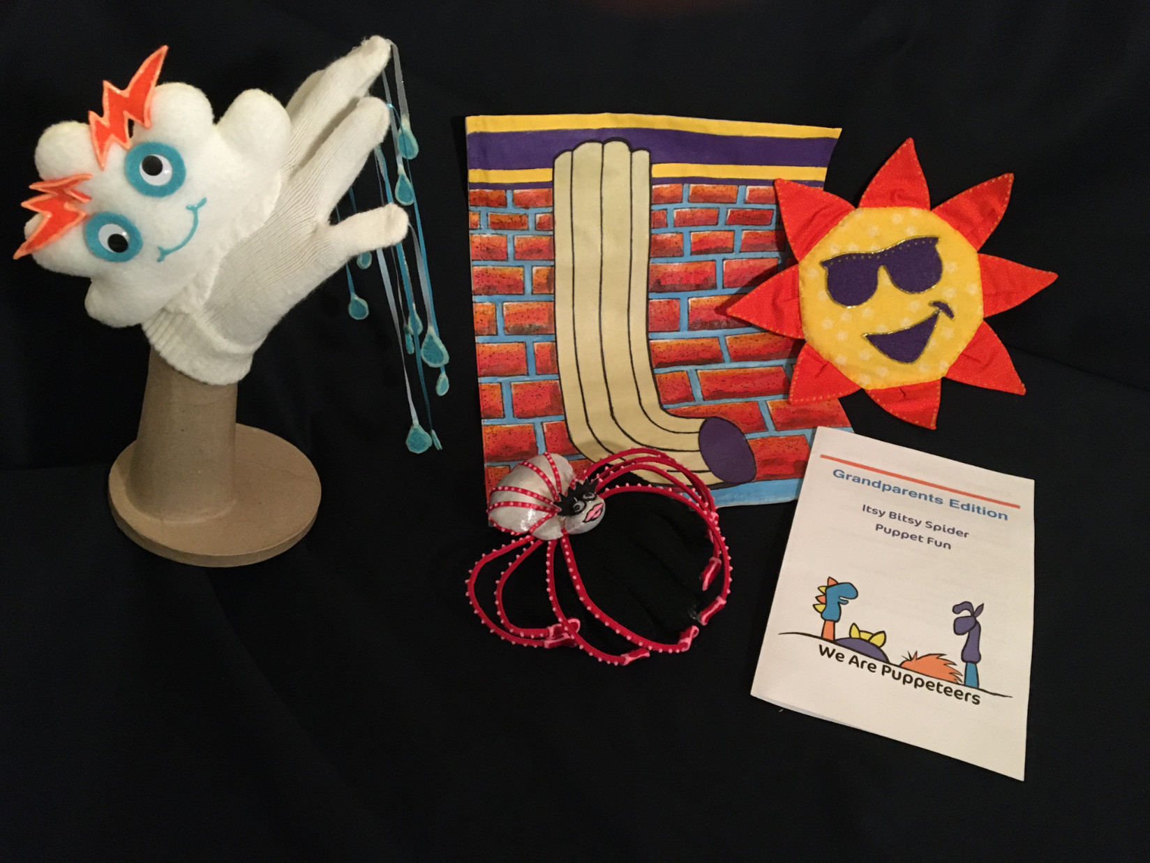 Grandparents box of puppets