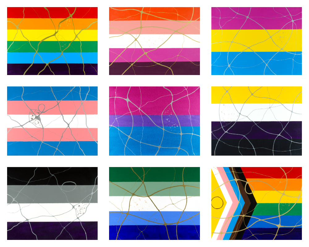 Pride Kintsugi I - IX
