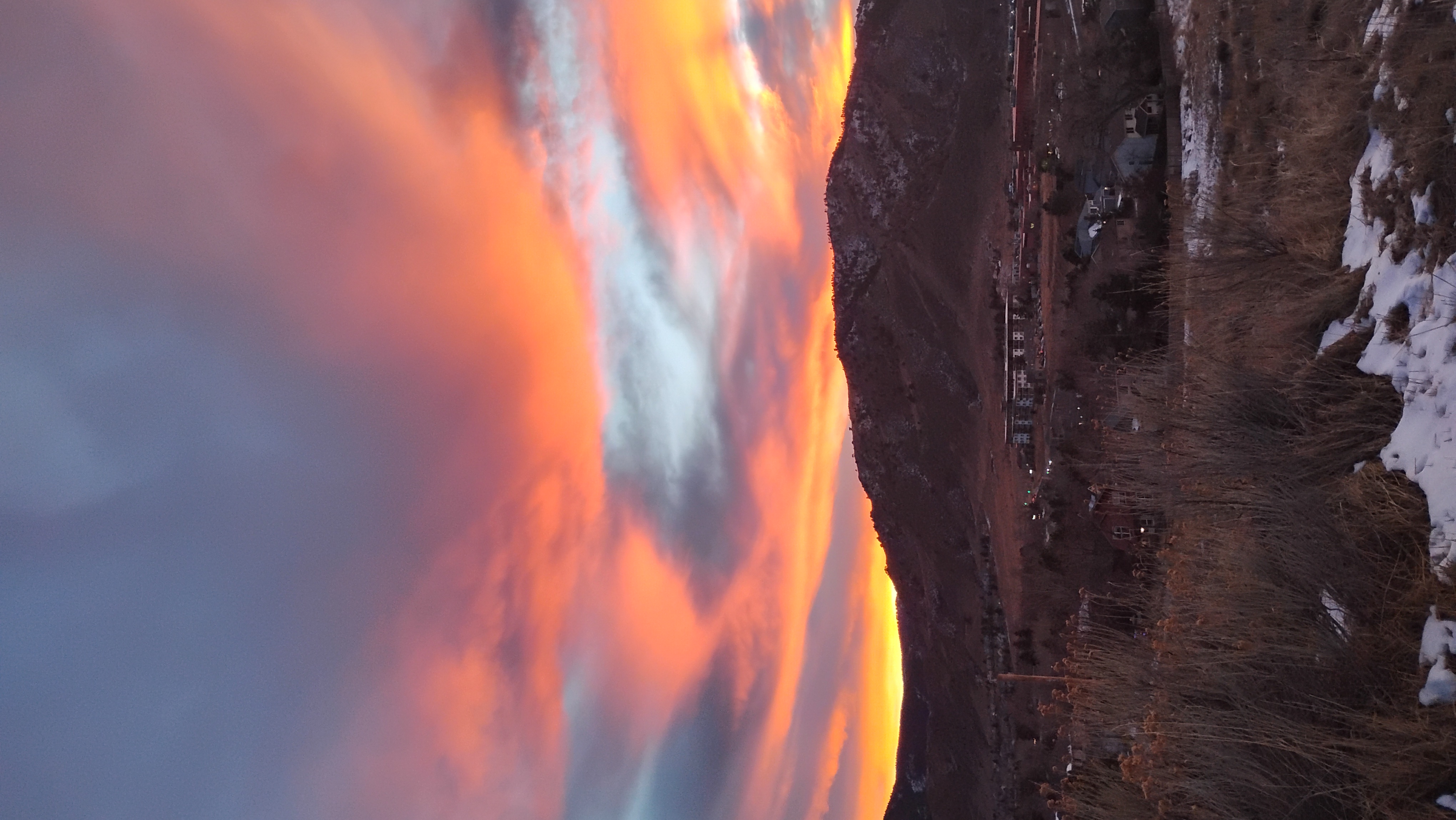 Photography/ golden , CO sunset 