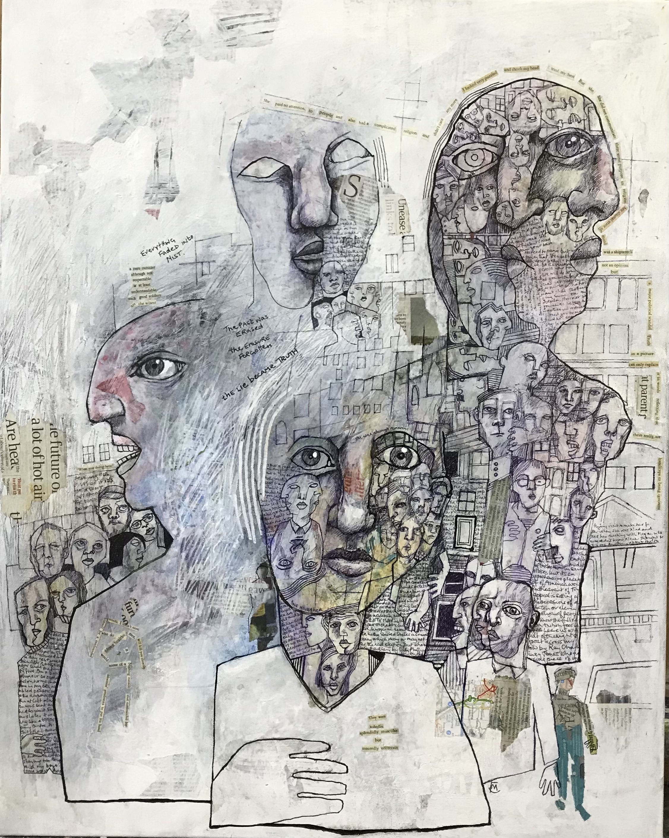 The Past was Erased, the Erasure Forgotten 