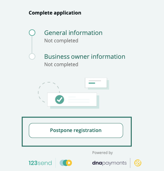 Last onboarding steps
