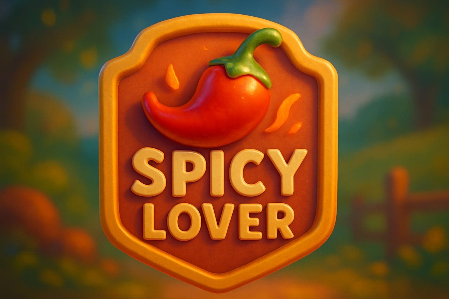 Spicy Lover Badge