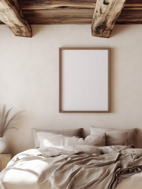 Bedroom 005 — art mockup template