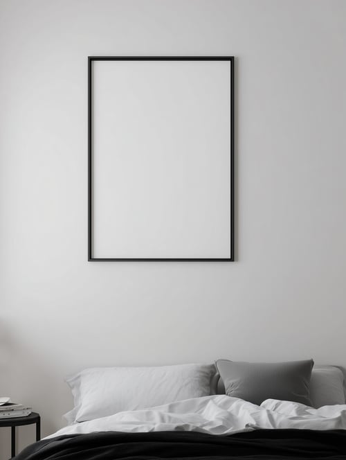 Bedroom 010 — art mockup template