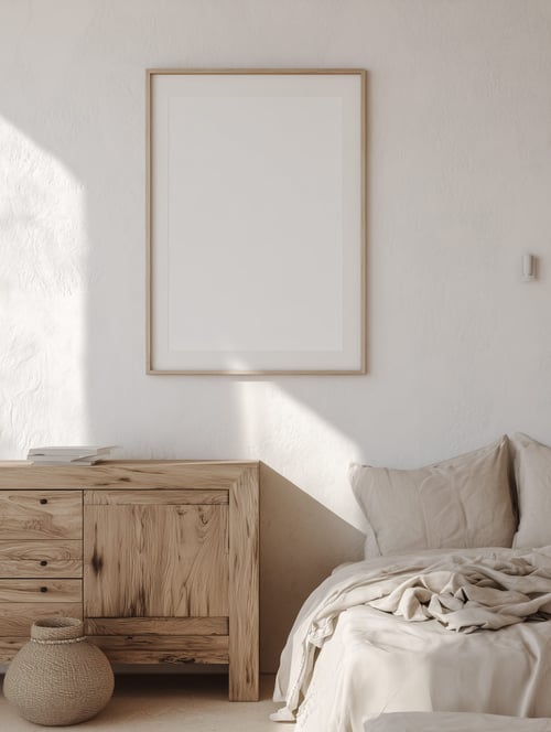 Bedroom 011 — art mockup template