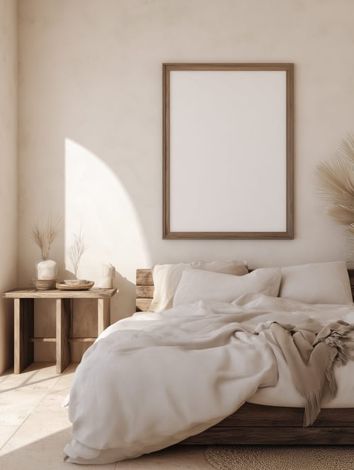Bedroom 012 — art mockup template