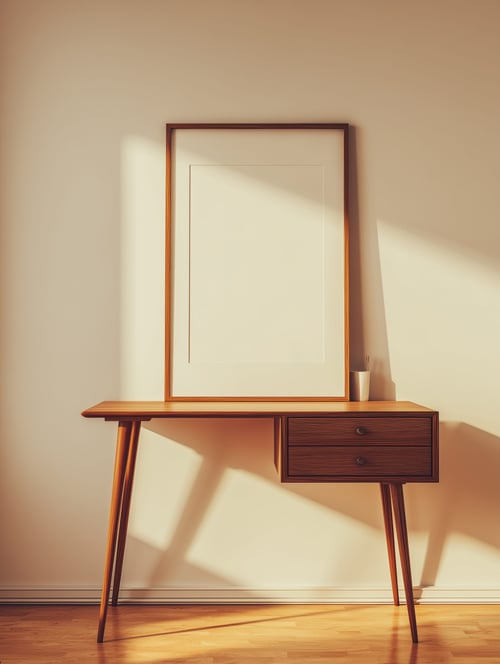 Hallway 005 — art mockup template