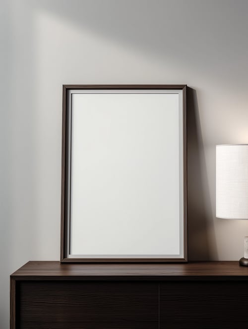 Hallway 018 — art mockup template