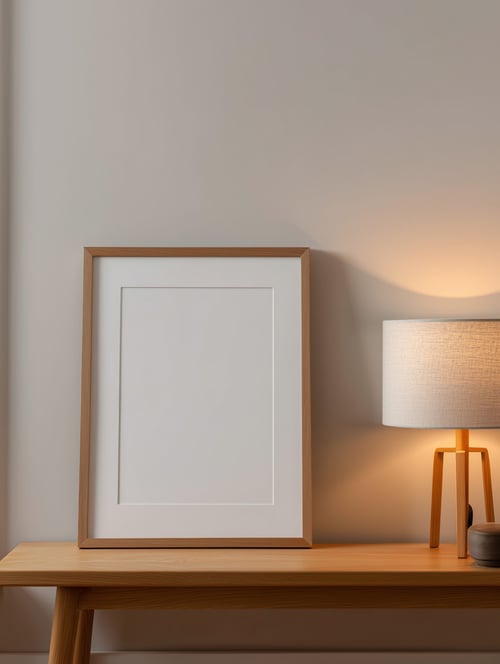 Hallway 019 — art mockup template