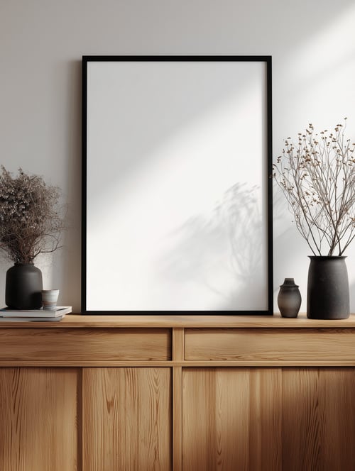 Hallway 020 — art mockup template
