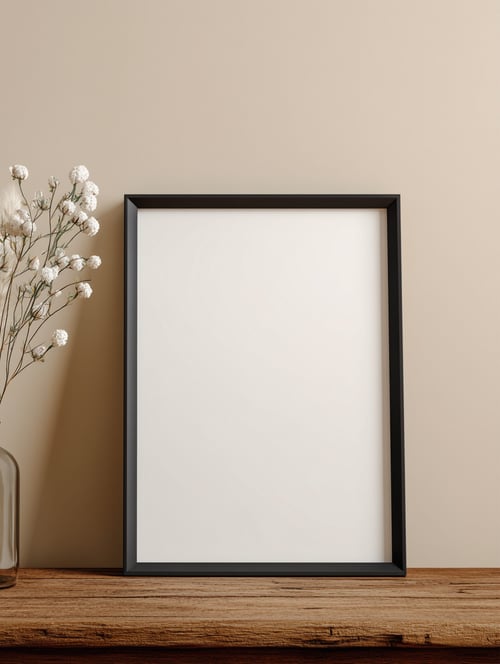 Hallway 021 — art mockup template