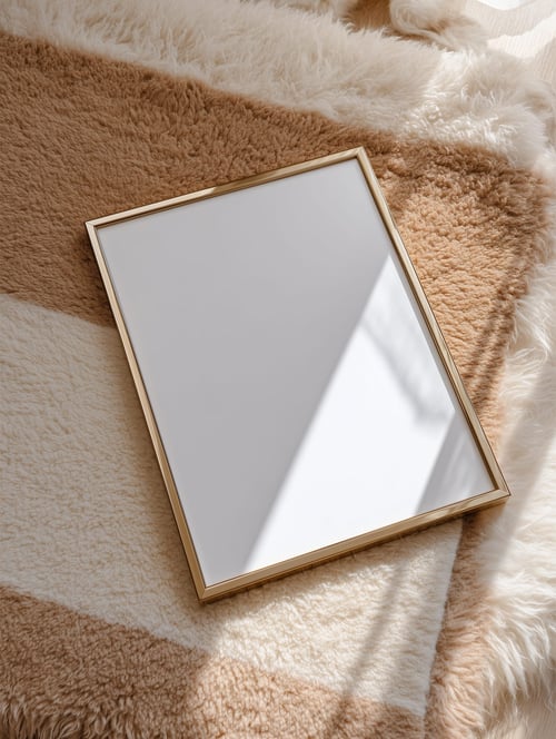Laying 012 — art mockup