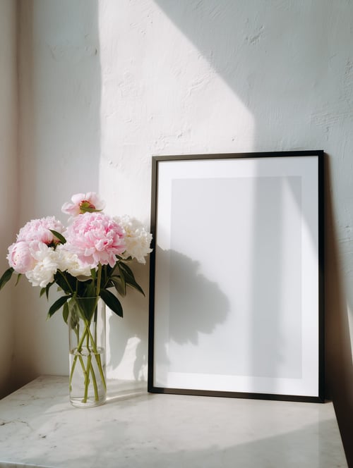 Leaning 024 — art mockup template