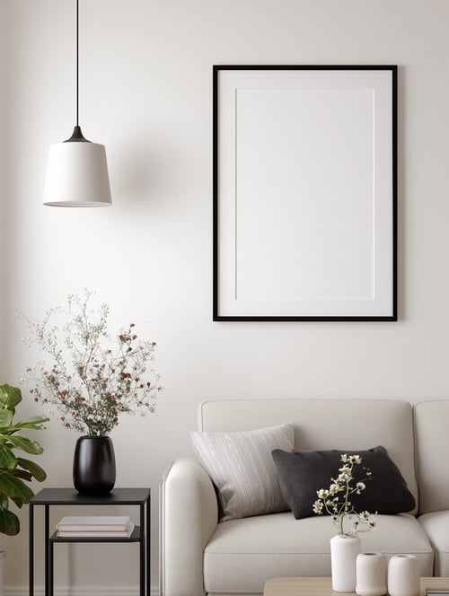 Livingroom 041 — art mockup template