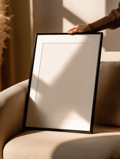 Livingroom 054 — art mockup template