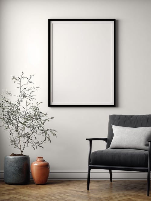 Livingroom 070 — art mockup template