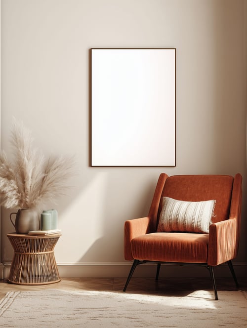 Livingroom 071 — art mockup template