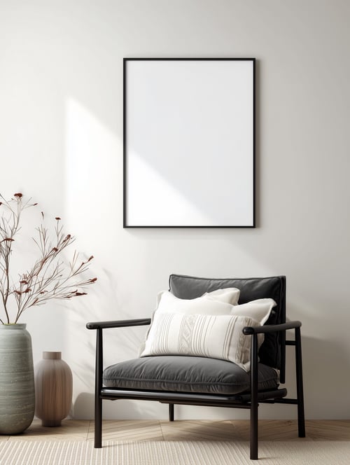 Livingroom 072 — art mockup template