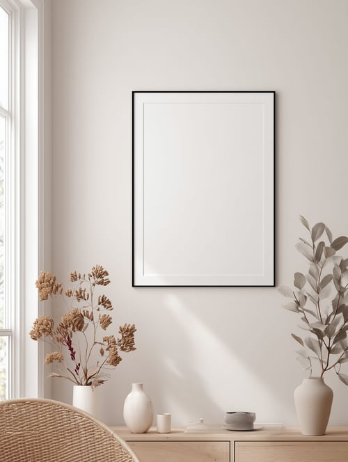 Livingroom 074 — art mockup template