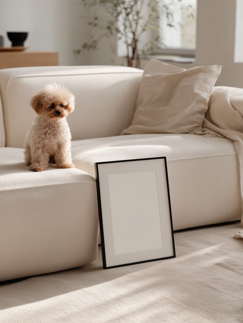 Livingroom 081 — art mockup template