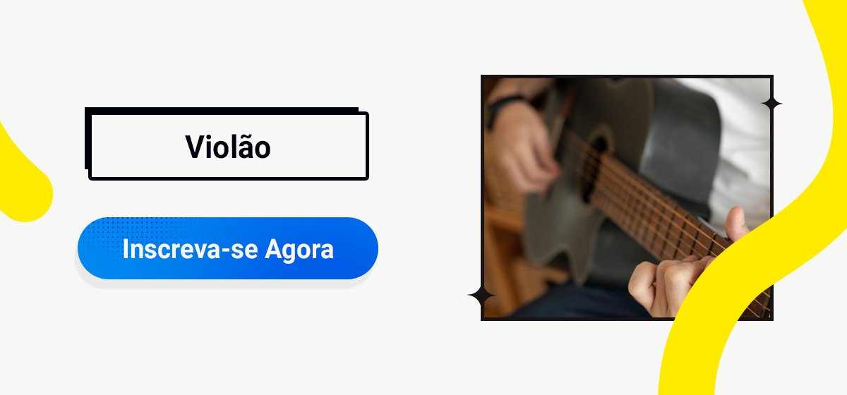 Banner do curso Violão