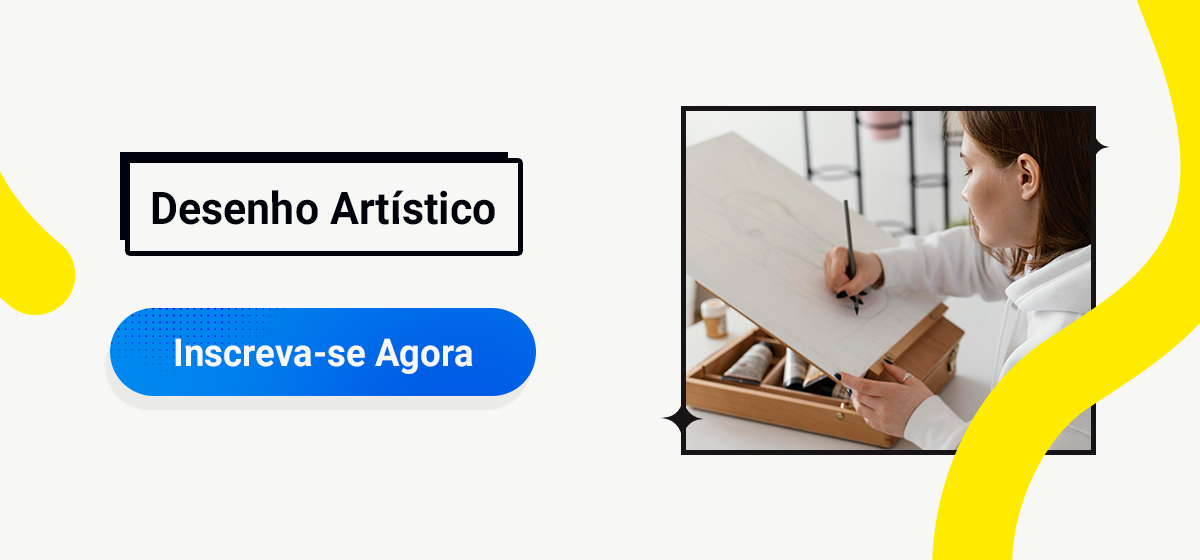Banner do curso Desenho Artístico