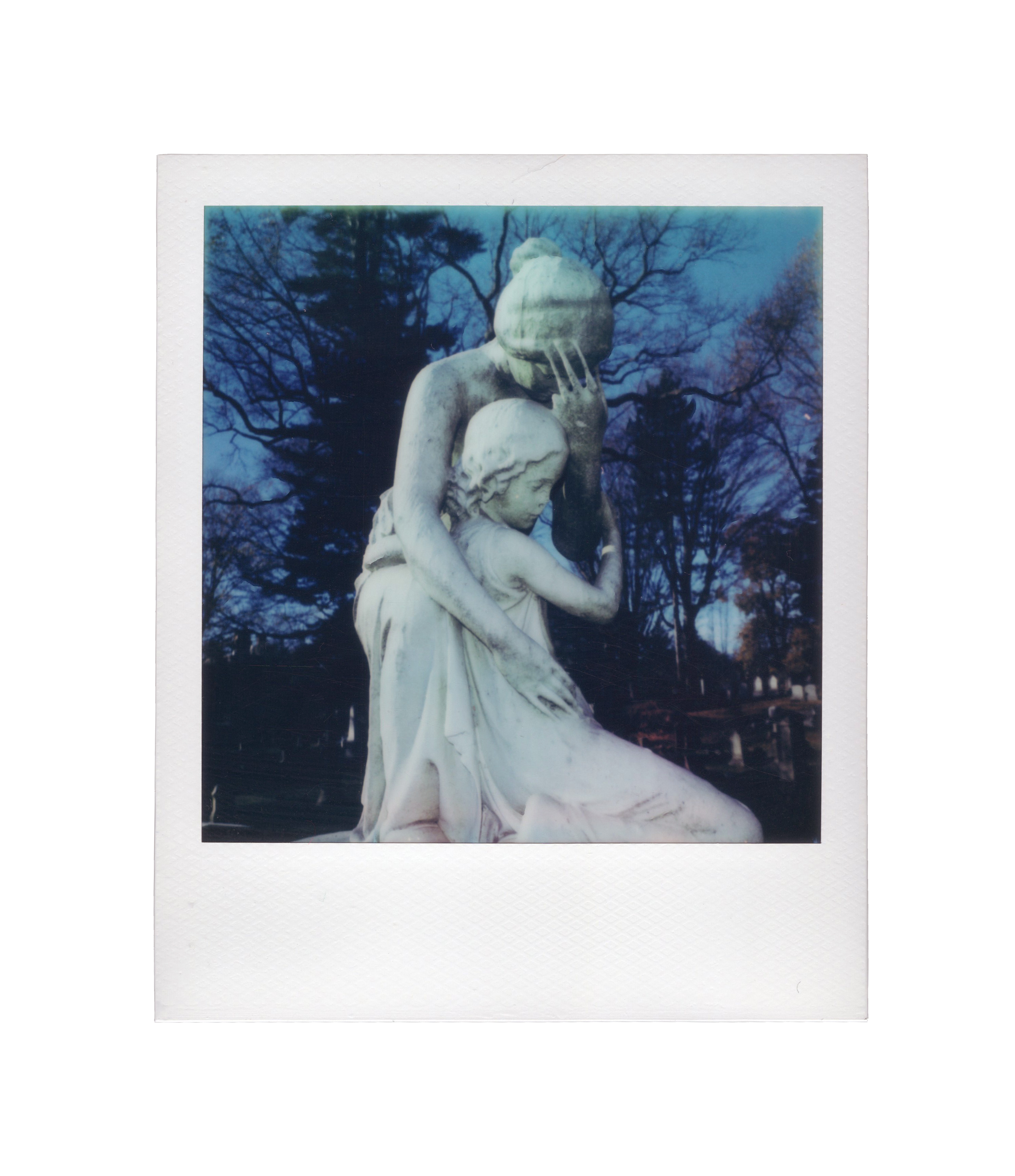 Mourning Statue at Mount Auburn Cemetery