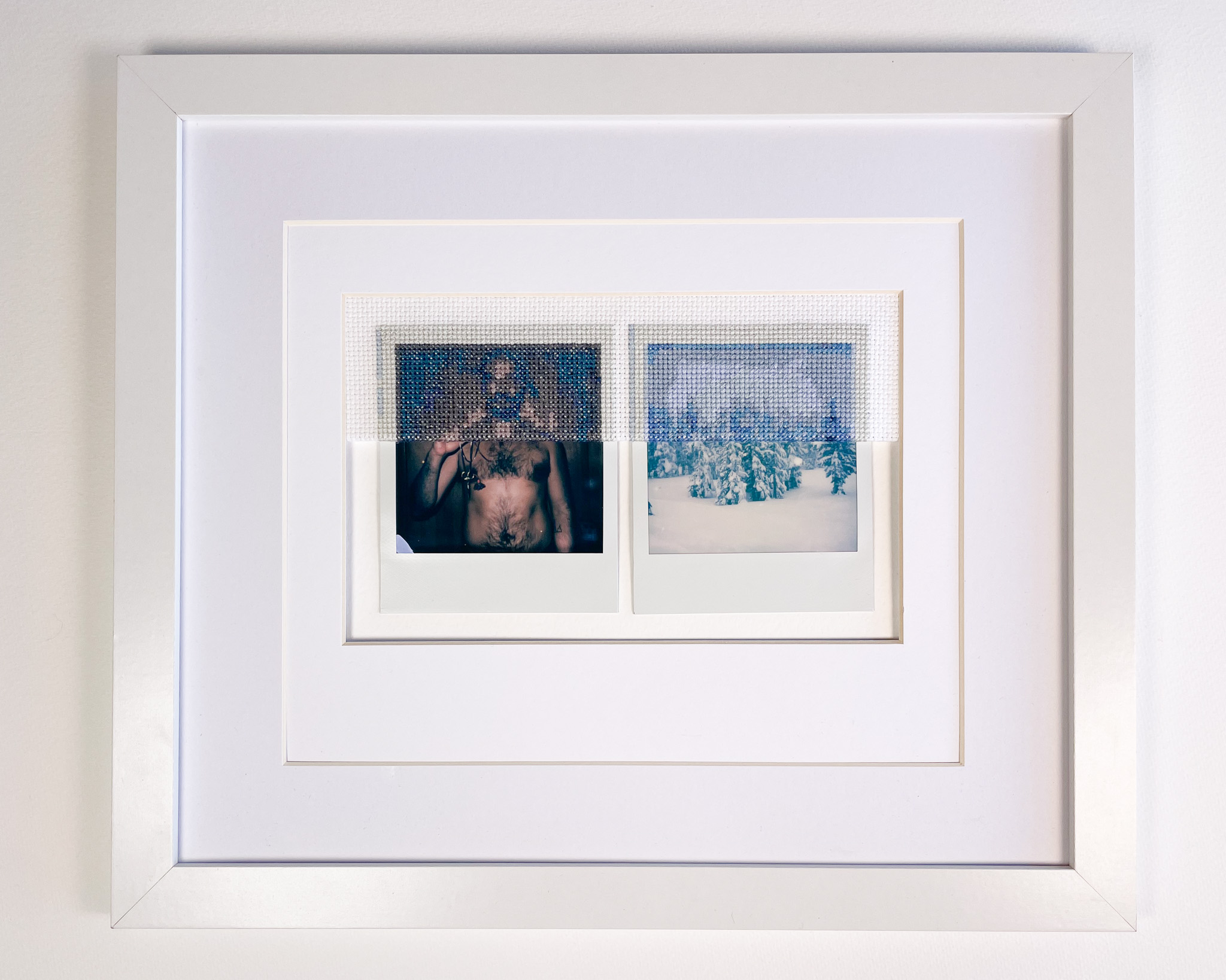 Winter Polaroid Diptych