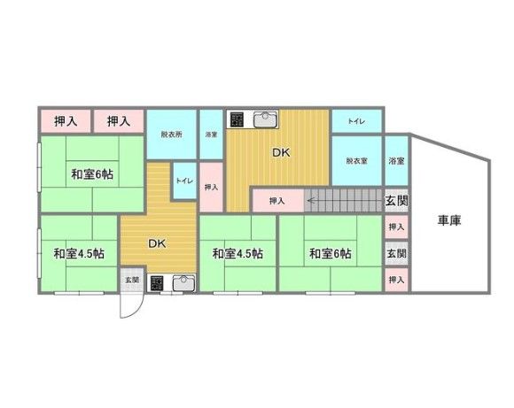 長崎市女の都4丁目の中古住宅|6DK・980万円 物件写真 5