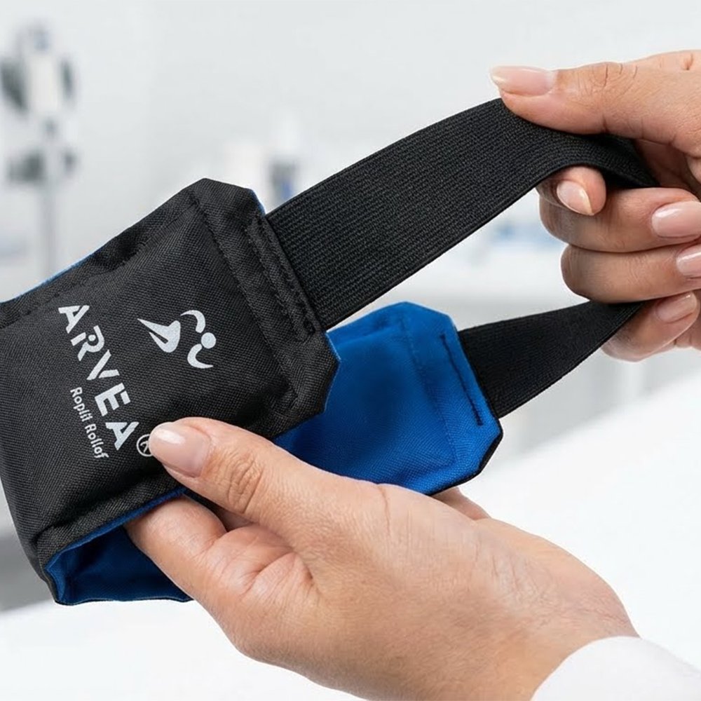 كمادة جل للأطفال خافضة للحرارة من اريفيا