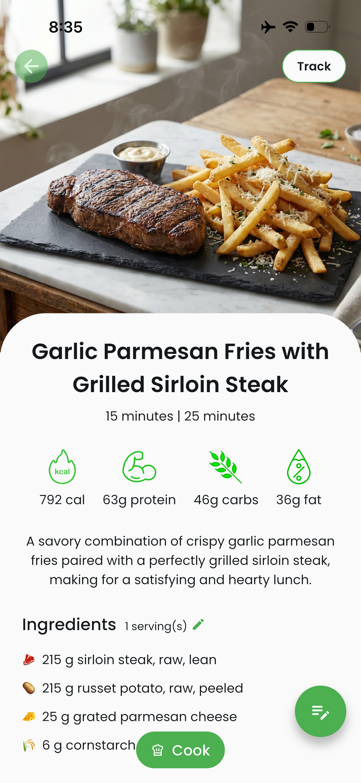 Arya Recipe Detail