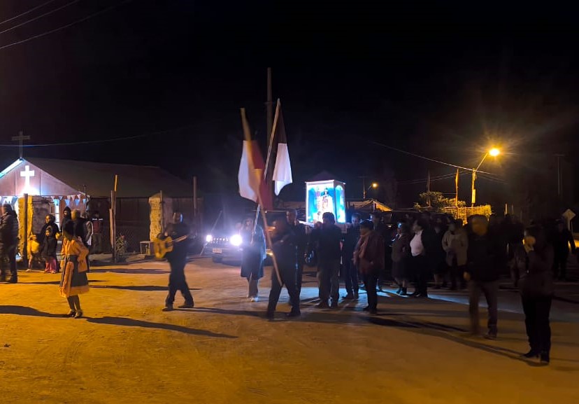 Galería de imágenes de La Virgen del Carmen peregrinó por las comunidades de Rapel