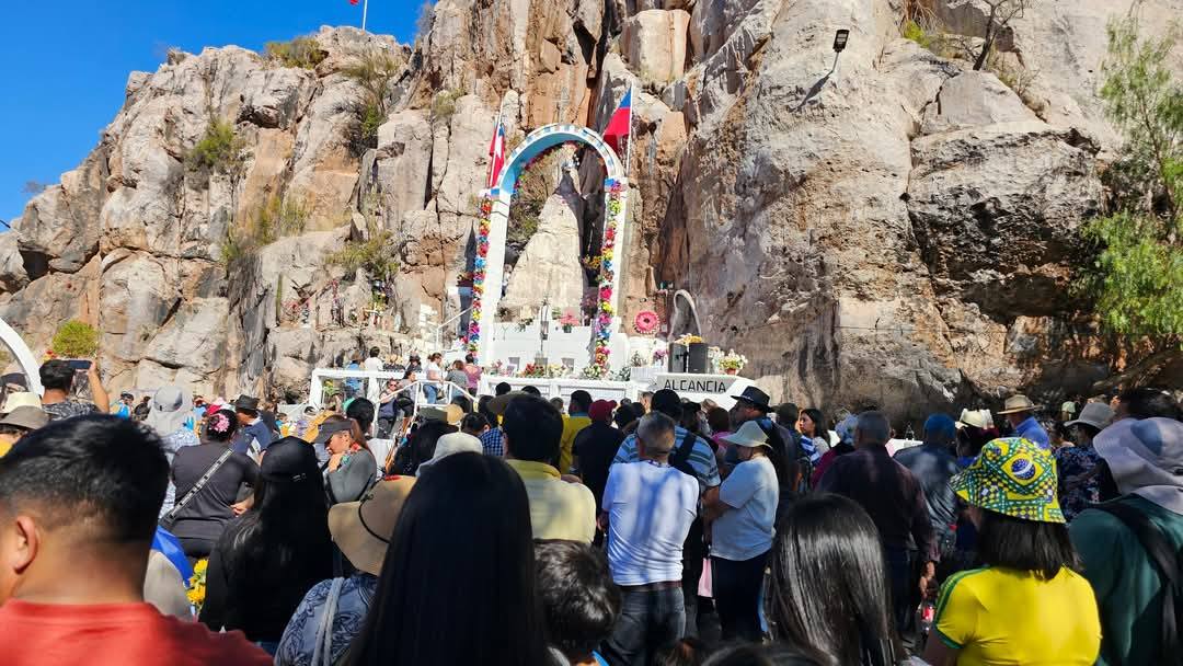 Fieles celebran con devoción fiesta de la Virgen de la Piedra en Combarbalá