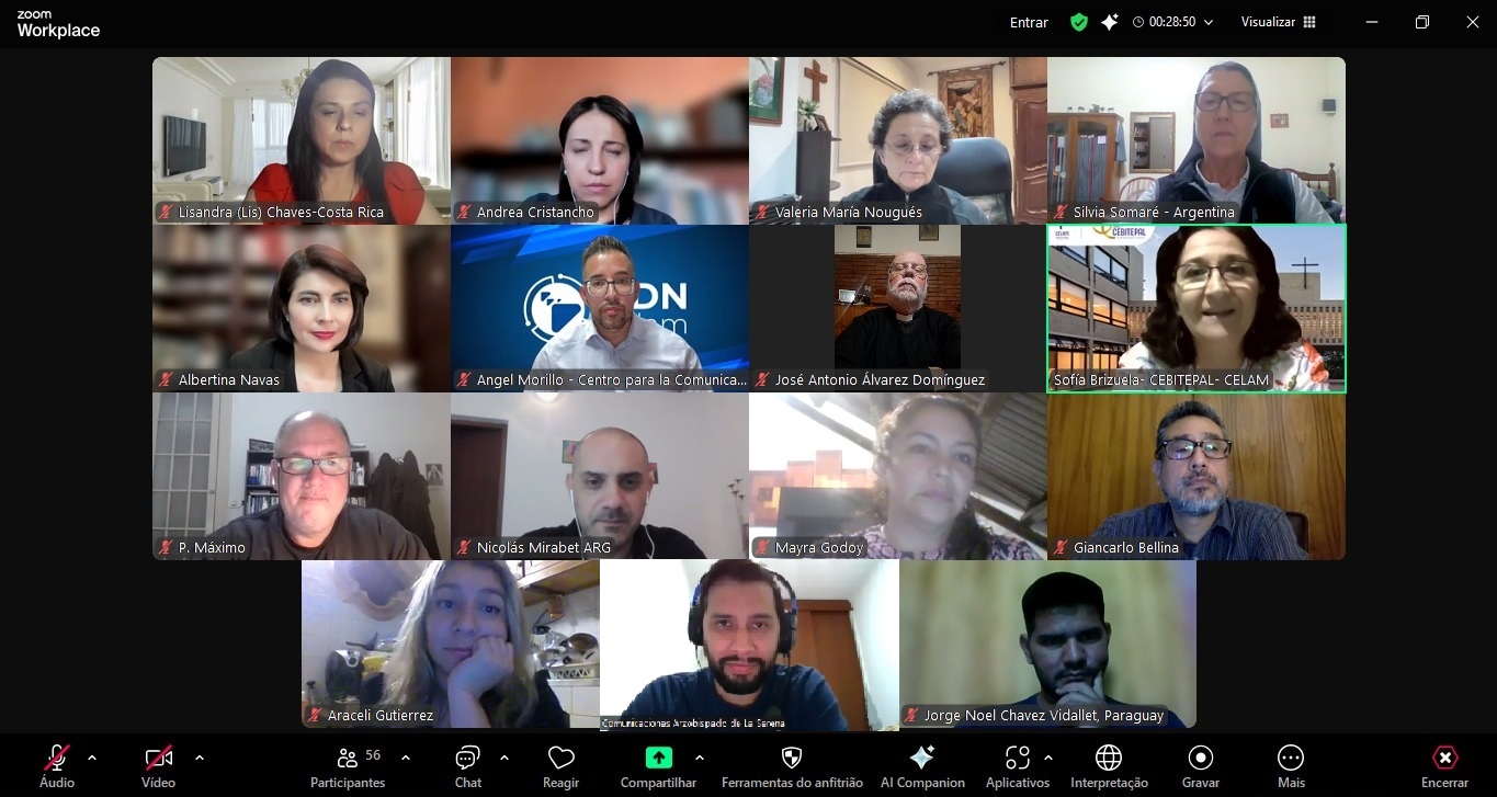 Comisión Pastoral de Comunicaciones Arquidiocesana en MasterClass sobre Comunicación de Crisis en la Iglesia