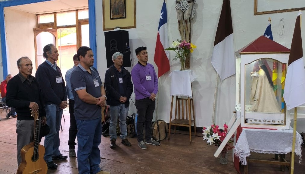 Galería de imágenes de La Virgen del Carmen peregrinó por las comunidades de Rapel