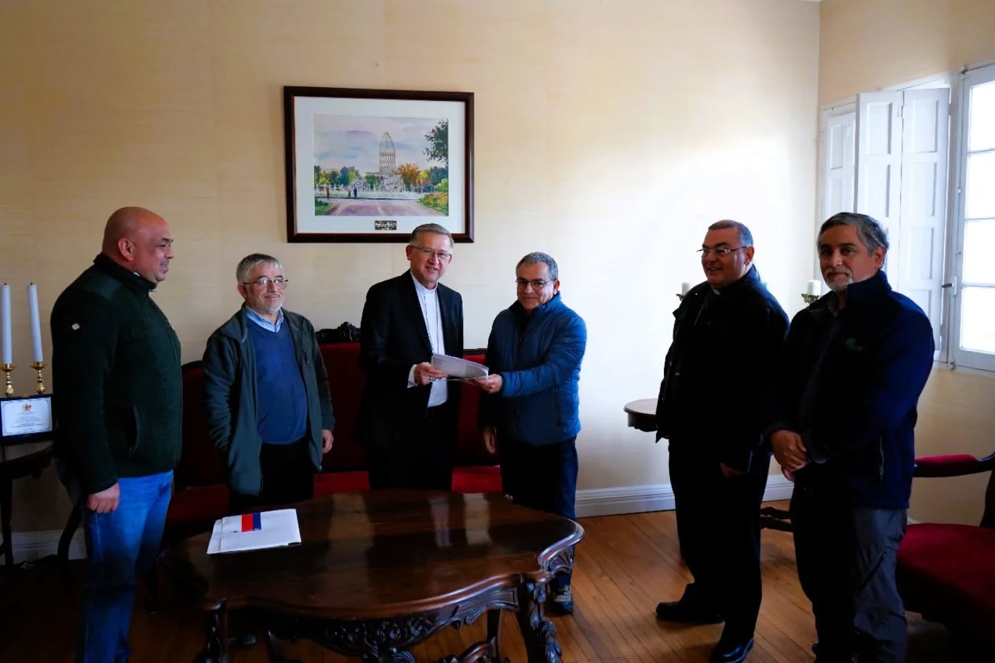 Galería de imágenes de Unión de voluntades CONAF, Santuario y Arzobispado de La Serena