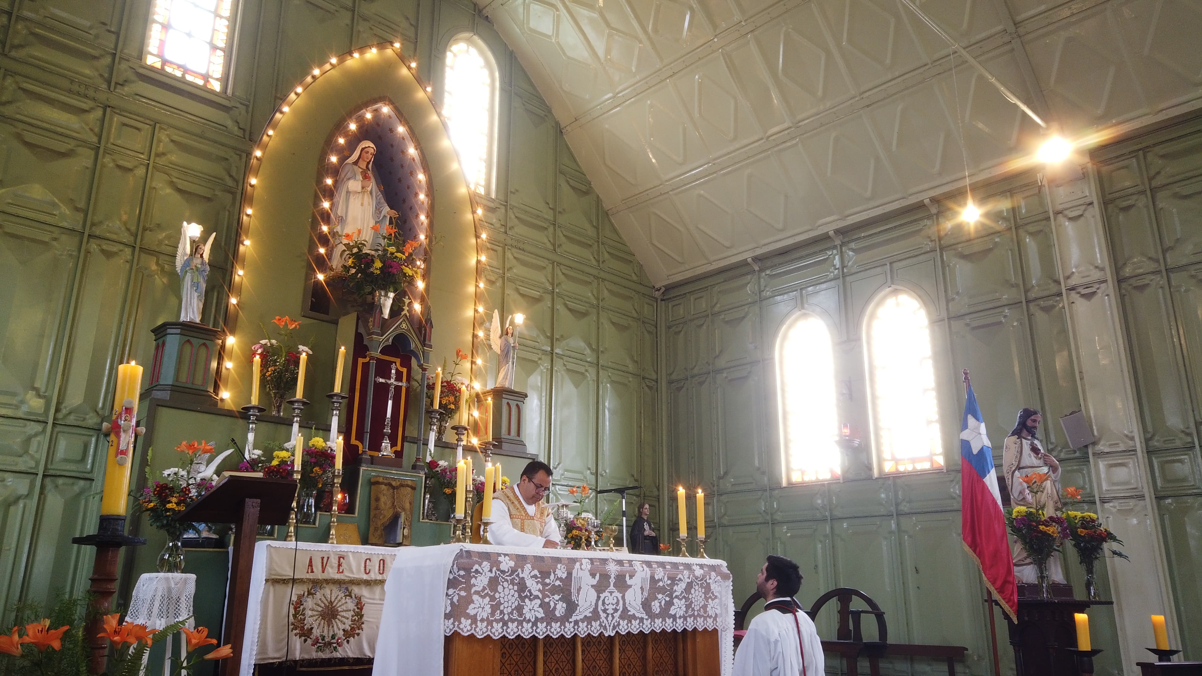 Galería de imágenes de Comunidad de Guayacán elevó oraciones por el eterno descanso del Papa Francisco