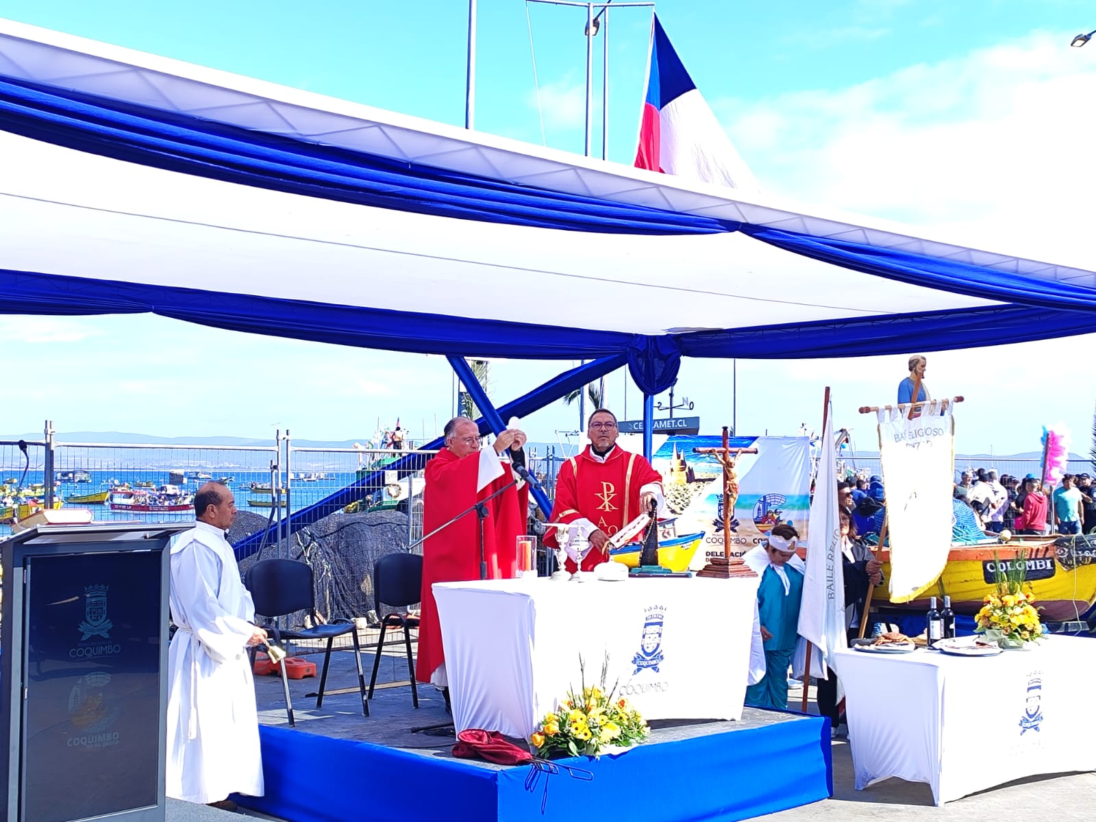Tongoy celebró con fervor la Fiesta en honor a San Pedro