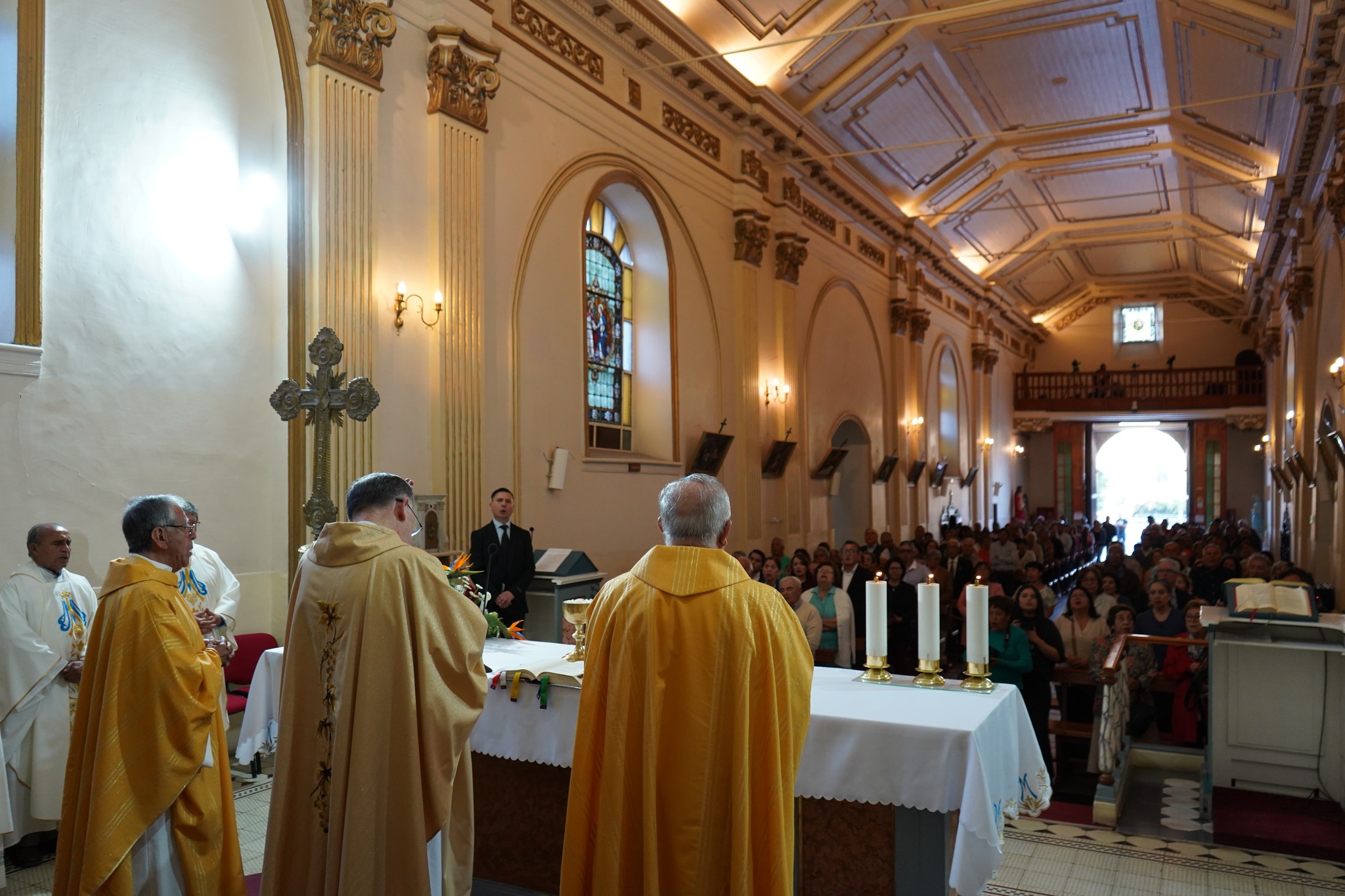 Galería de imágenes de 50 años de ordenación sacerdotal celebraron P. Eduardo Huerta y el P. Haroldo Zepeda