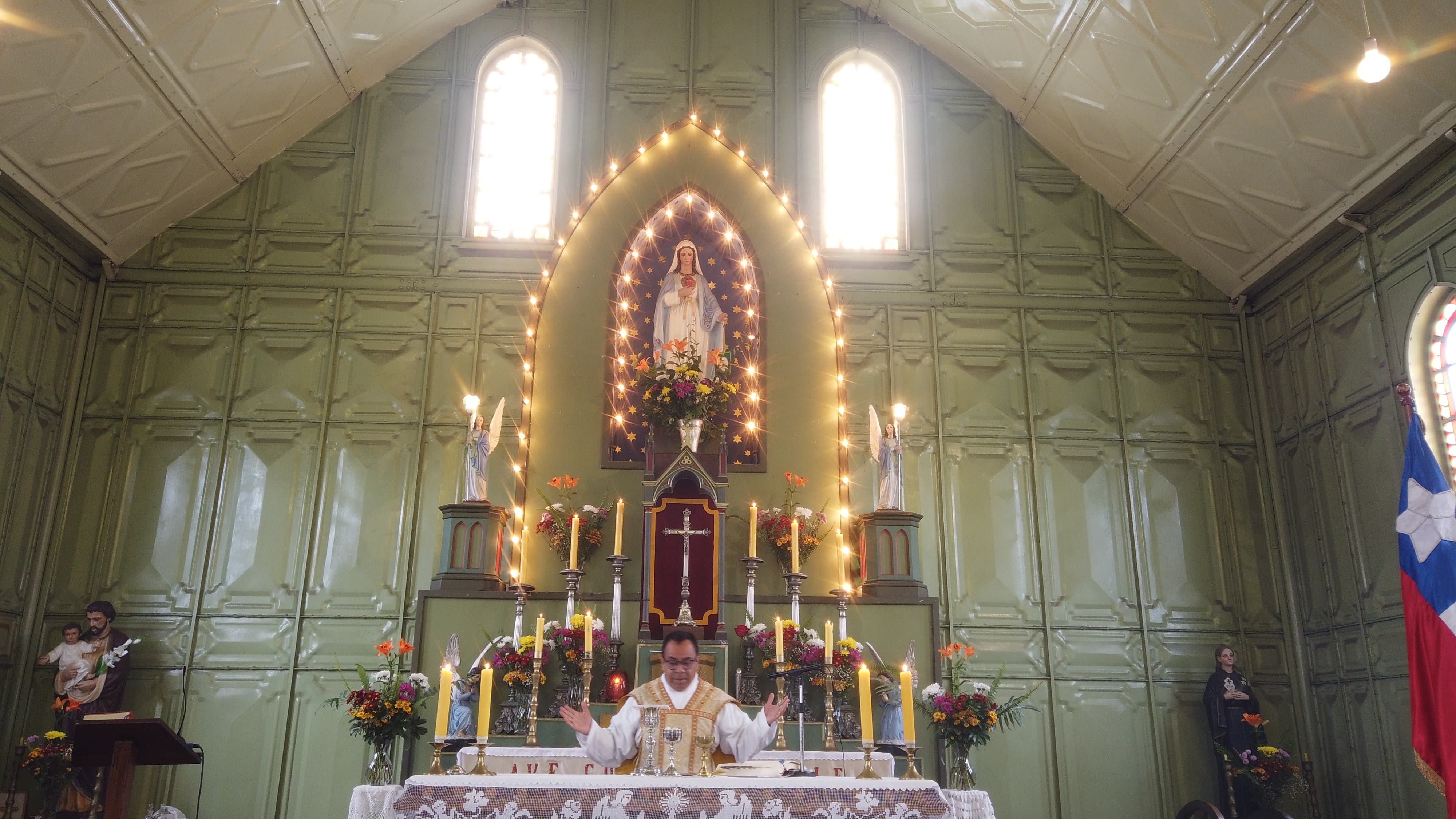 Galería de imágenes de Comunidad de Guayacán elevó oraciones por el eterno descanso del Papa Francisco