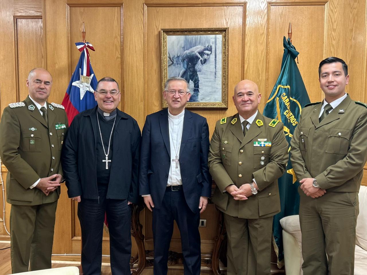 Obispos saludan a Carabineros de Chile en vísperas de su 99° aniversario