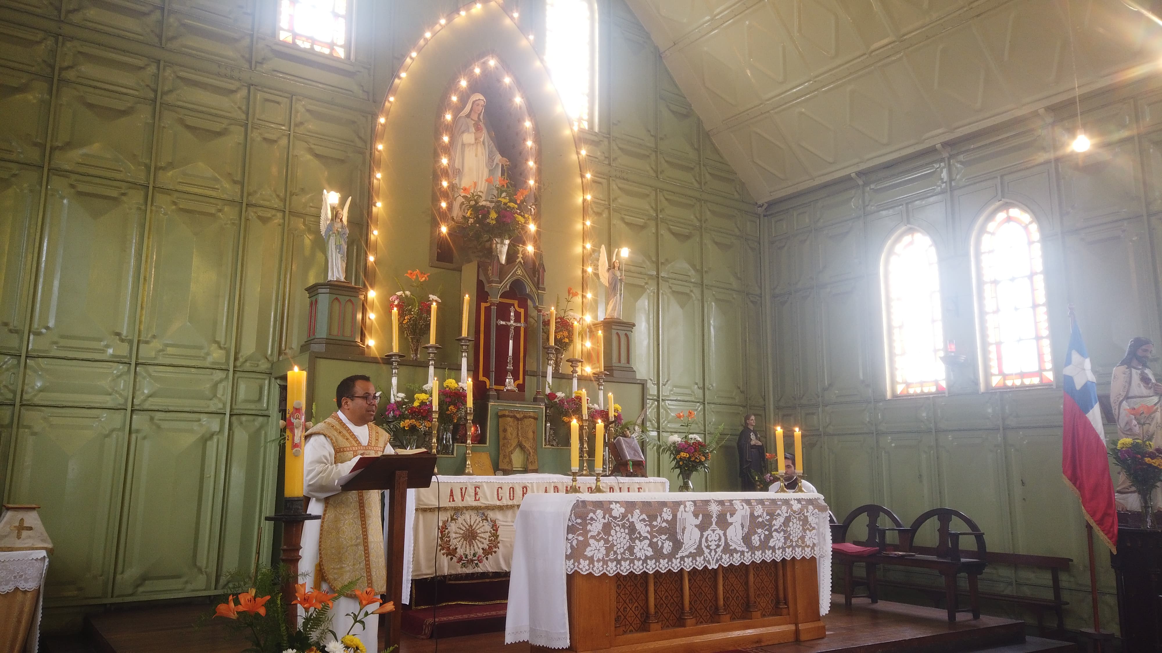 Galería de imágenes de Comunidad de Guayacán elevó oraciones por el eterno descanso del Papa Francisco