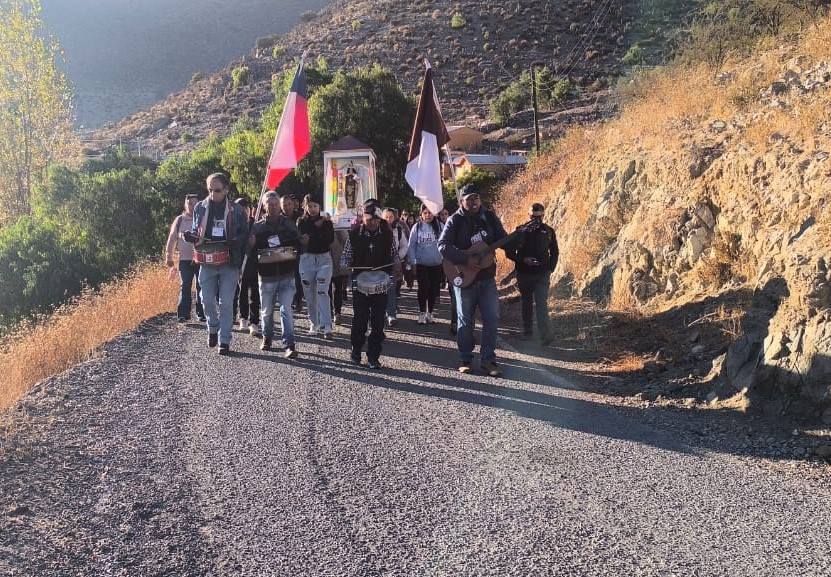 Galería de imágenes de La Virgen del Carmen peregrinó por las comunidades de Rapel