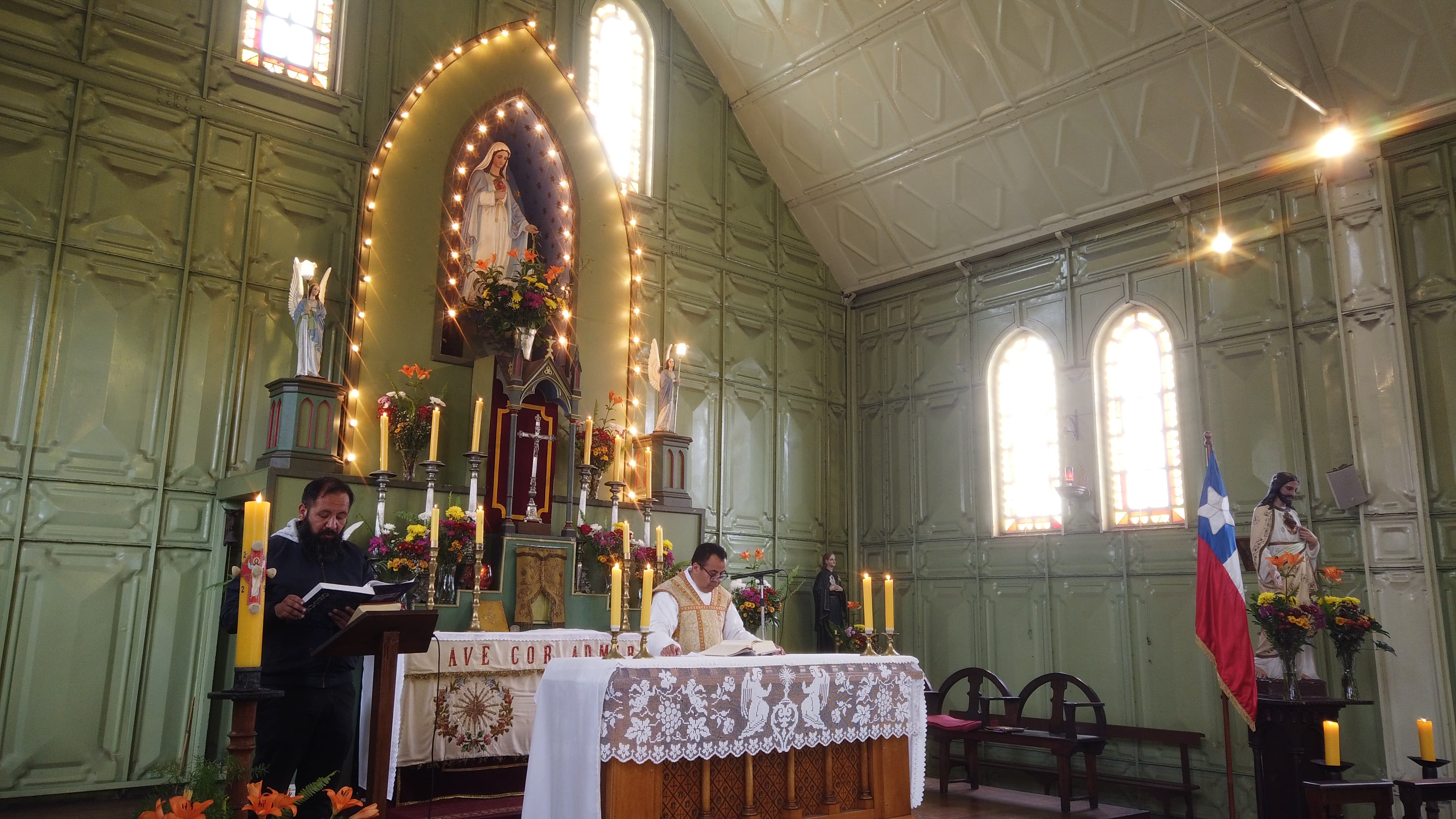 Galería de imágenes de Comunidad de Guayacán elevó oraciones por el eterno descanso del Papa Francisco