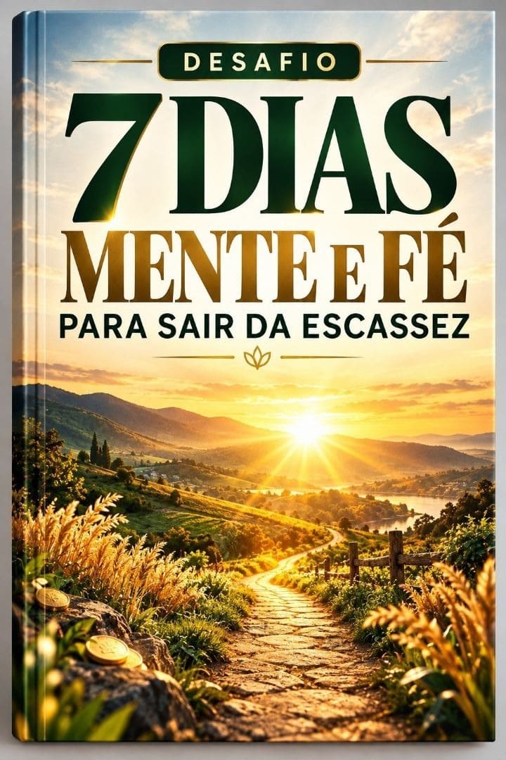 Desafio 7 Dias — Mente e Fé para Sair da Escassez